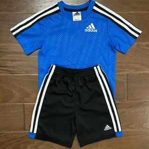 Adidas boys shorts and T-shirt set ⚽️